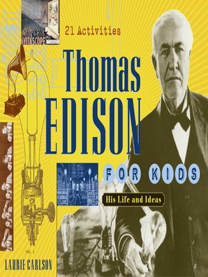 cover image of Thomas Edison for Kids